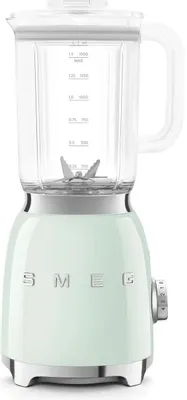 Блендер SMEG BLF03PGEU,  стационарный,  зеленый/серебристый