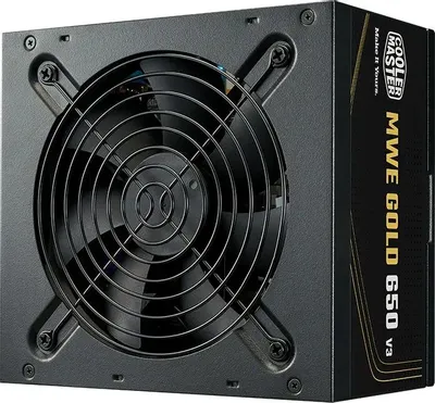 Блок питания Cooler Master Gold V3 Gen.5,  650Вт,  80 PLUS GOLD,  120мм, черный, retail [mpe-6502-acaag-3beu]