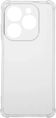 Чехол (клип-кейс) PERO CC02, для Infinix Hot 40i/Smart 8/Smart 8 Plus, противоударный, прозрачный [cc02-ih40i-tr]