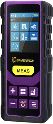 Лазерный дальномер ERMENRICH Reel PRO GL100, 3 класс лазера, 535нм, луч зеленый [84558]