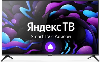 40" Телевизор CENTEK CT-8740 FULL HD, СМАРТ ТВ, YaOS, черный