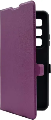 Чехол (флип-кейс) BORASCO Book Case, для Infinix Hot 50 4G, фиолетовый [73777]