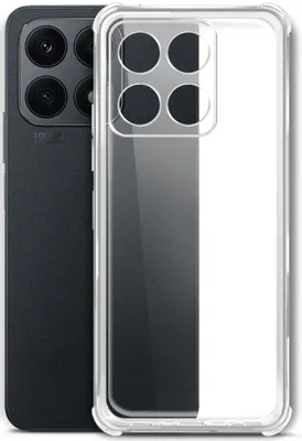Чехол (клип-кейс) BORASCO Bumper Case, для Honor X6a, противоударный, прозрачный [72472]