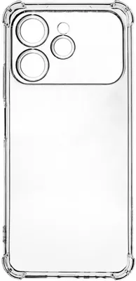 Чехол (клип-кейс) PERO CC02-TSG40-TR, для Tecno Spark 40, противоударный, прозрачный