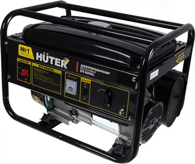 Бензиновый генератор Huter DY4000L, 220 В, 3.3кВт [64/1/21]