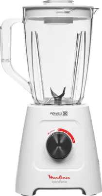 Блендер Moulinex Blendforce LM42Q110,  стационарный,  белый