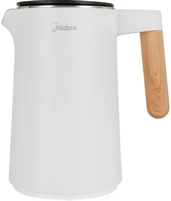 Чайник электрический Midea MK-9092, 1.5л, нержавеющая сталь/пластик