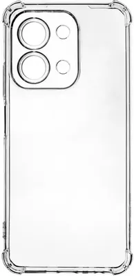 Чехол (клип-кейс) PERO для Xiaomi Poco C85, противоударный, прозрачный