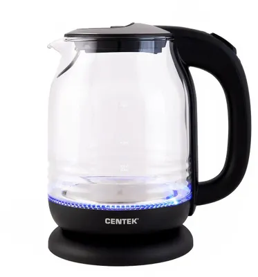 Чайник электрический CENTEK CT-0016, 1.7л, стекло/пластик