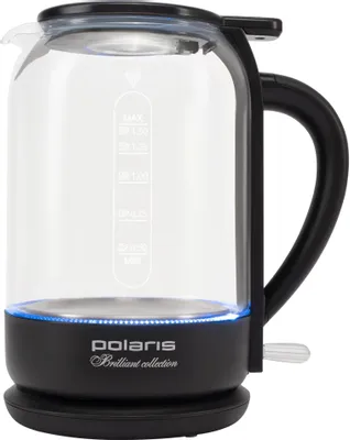 Чайник электрический Polaris PWK 1753CGL, 1.5л, стекло/пластик