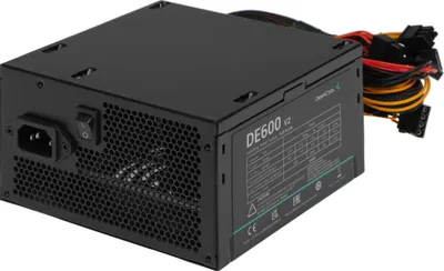 Блок питания DeepCool DE600 V2 Game Storm,  450Вт,  80 PLUS WHITE,  120мм, черный, retail [dp-de600-wgeu-ru/de600us-ph]