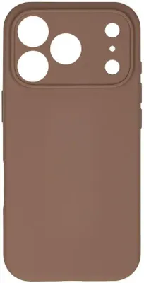 Чехол (клип-кейс) ZIBELINO Hard Case, для Apple iPhone 17 Pro, коричневый [zhc-apl-17-pro-ms-cam-brn]