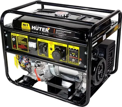 Бензиновый генератор Huter DY9500LX-3, 380 В, 8кВт [64/1/41]