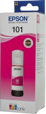 Чернила Epson 101 C13T03V34A, для Epson, 70мл, пурпурный