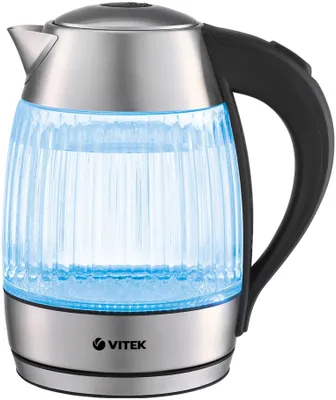 Чайник электрический Vitek VT-7030, 1.8л, стекло