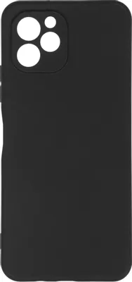Чехол (клип-кейс) BORASCO Silicone Case, для Huawei Nova Y61, черный [73652]