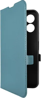 Чехол (флип-кейс) BORASCO Book Case, для Tecno Spark 40, зеленый опал [75475]