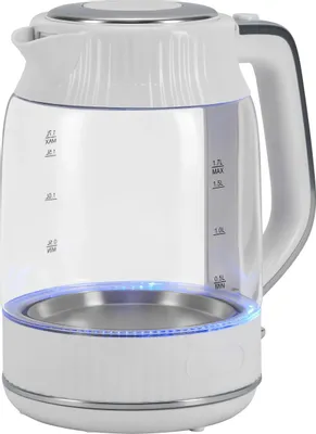 Чайник электрический Vitek VT-WK1059, 1.7л, стекло/пластик