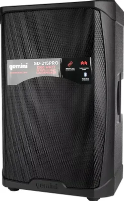 Центральная колонка GEMINI GD-215PRO E,  (1 колонка в комплекте),  черный