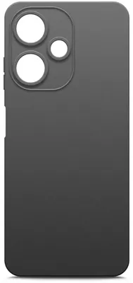 Чехол (клип-кейс) BORASCO Silicone Case, для Infinix Hot 30i, черный [71745]