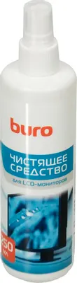 Чистящий спрей Buro BU-Slcd,  250 мл,  для экранов ЖК мониторов