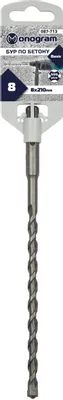 Бур MONOGRAM 087-713,  по бетону/кирпичу/камню,  8мм,  SDS-PLUS,  1шт
