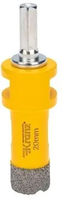 Коронка KRANZ KR-92-1010,  по керамограниту,  M14