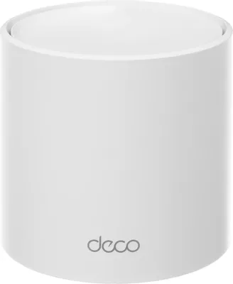 Бесшовный Mesh роутер TP-LINK Deco X50(1-Pack),  Wi-Fi 6,  AX3000,  2.4/5ГГц, 3 WAN/LAN, белый