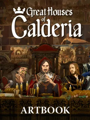 Дополнение к игре FIRESQUID Great Houses of Calderia Artbook, для  ПК,  регион: Россия,СНГ,  английская версия
