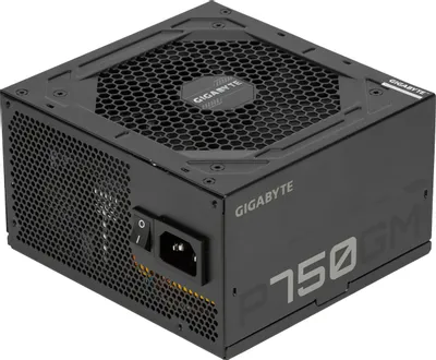 Блок питания Gigabyte GP-P750GM,  750Вт,  80 PLUS GOLD,  120мм, черный, retail