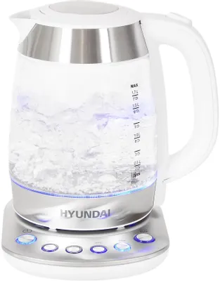 Чайник электрический Hyundai HYK-G4033, 1.7л, стекло