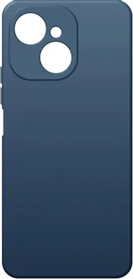 Чехол (клип-кейс) BORASCO Silicone Case, для Tecno Spark 40C, синий [75453]
