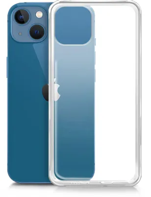 Чехол (клип-кейс) BORASCO для Apple iPhone 13, прозрачный [40437]