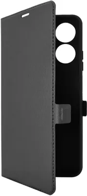 Чехол (флип-кейс) BORASCO Book Case, для Realme Note 60/60X, черный [74404]