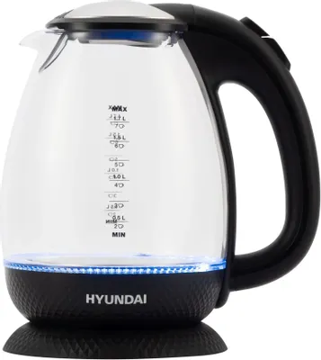 Чайник электрический Hyundai HYK-G3804, 1.7л, стекло