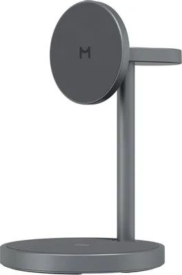 Беспроводное зарядное устройство MAGSSORY WCH012,  USB-C, USB-C, 25Вт, 3A, серый