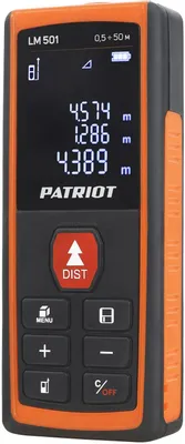 Лазерный дальномер Patriot LM 501, 2 класс лазера, 690нм [120201501]