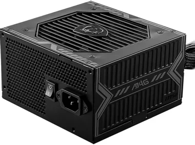 Блок питания MSI MAG A550BN,  550Вт,  80 PLUS BRONZE,  120мм, черный, retail [306-7zp2a11-ce0]