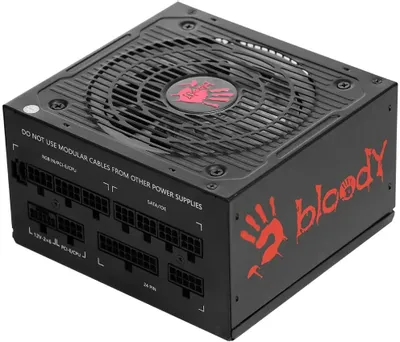 Блок питания BLOODY BD-PS750G,  750Вт,  80 PLUS GOLD,  120мм, черный, retail [bd-ps750g-mr]