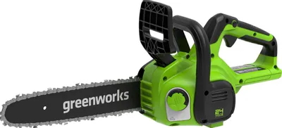 Цепная пила GREENWORKS G24CS25,  аккумуляторная,  24В,  без АКБ [2007707]