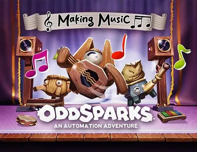 Дополнение к игре HANDYGAMES Oddsparks: An Automation Adventure - Making Music, для  ПК,  регион: Россия,СНГ,  английская версия