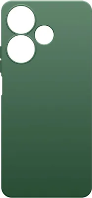 Чехол (клип-кейс) BORASCO Silicone Case, для Xiaomi Poco M6 4G, зеленый опал [73629]