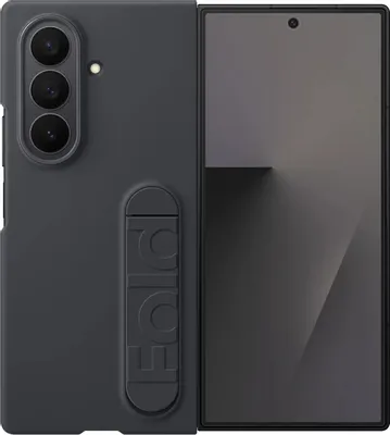 Чехол (клип-кейс) Samsung Silicone Case, для Samsung Galaxy Z Fold7, черный [ef-mf966cbegru]