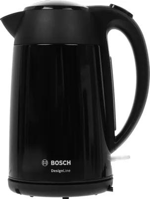 Чайник электрический Bosch TWK3P, 1.7л, нержавеющая сталь/пластик