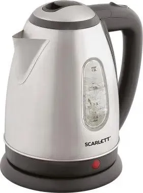 Чайник электрический Scarlett SC-EK21S88, 1.8л, металл
