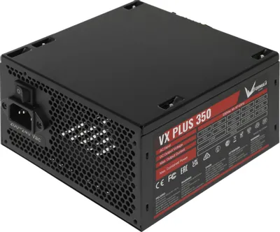 Блок питания Formula AC VX PLUS,  350Вт,  120мм, черный, retail [vx plus 350]