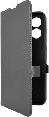 Чехол (флип-кейс) BORASCO Book Case, для Tecno Spark 40, черный [75478]