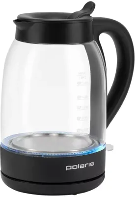 Чайник электрический Polaris PWK 1797CGL, 1.8л, стекло/пластик