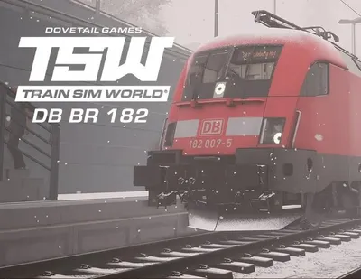 Дополнение к игре DOVETAIL Train Sim World: DB BR 182 Loco Add-On, для  ПК,  регион: Россия,  RUS (интерфейс и субтитры)
