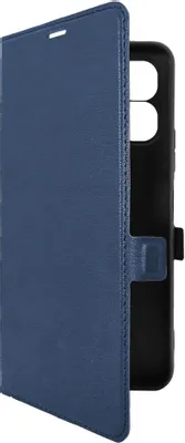 Чехол (флип-кейс) BORASCO Book Case, для Infinix Smart 10, синий [75513]